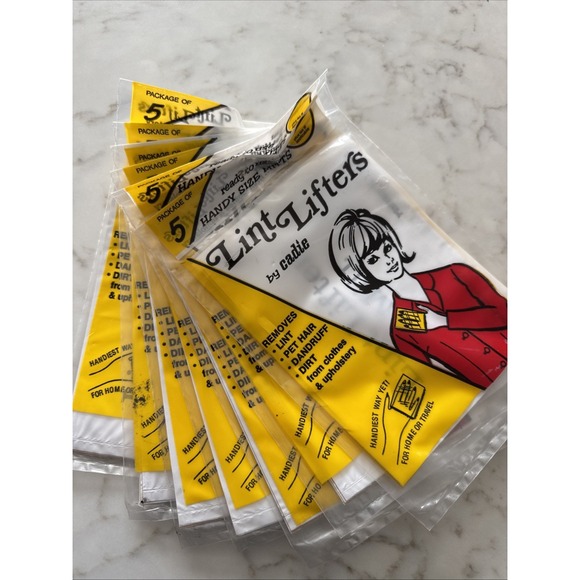 Cadie Other - Vintage Cadie Lint Lifters Clothes Upholstery Cloth Sealed NIP Lot Of 7